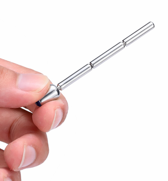 SM Beginner's urethral dilation Male urethral punishment — view 8