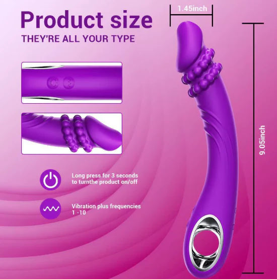 New 10-frequency G-point vibrator — view 2