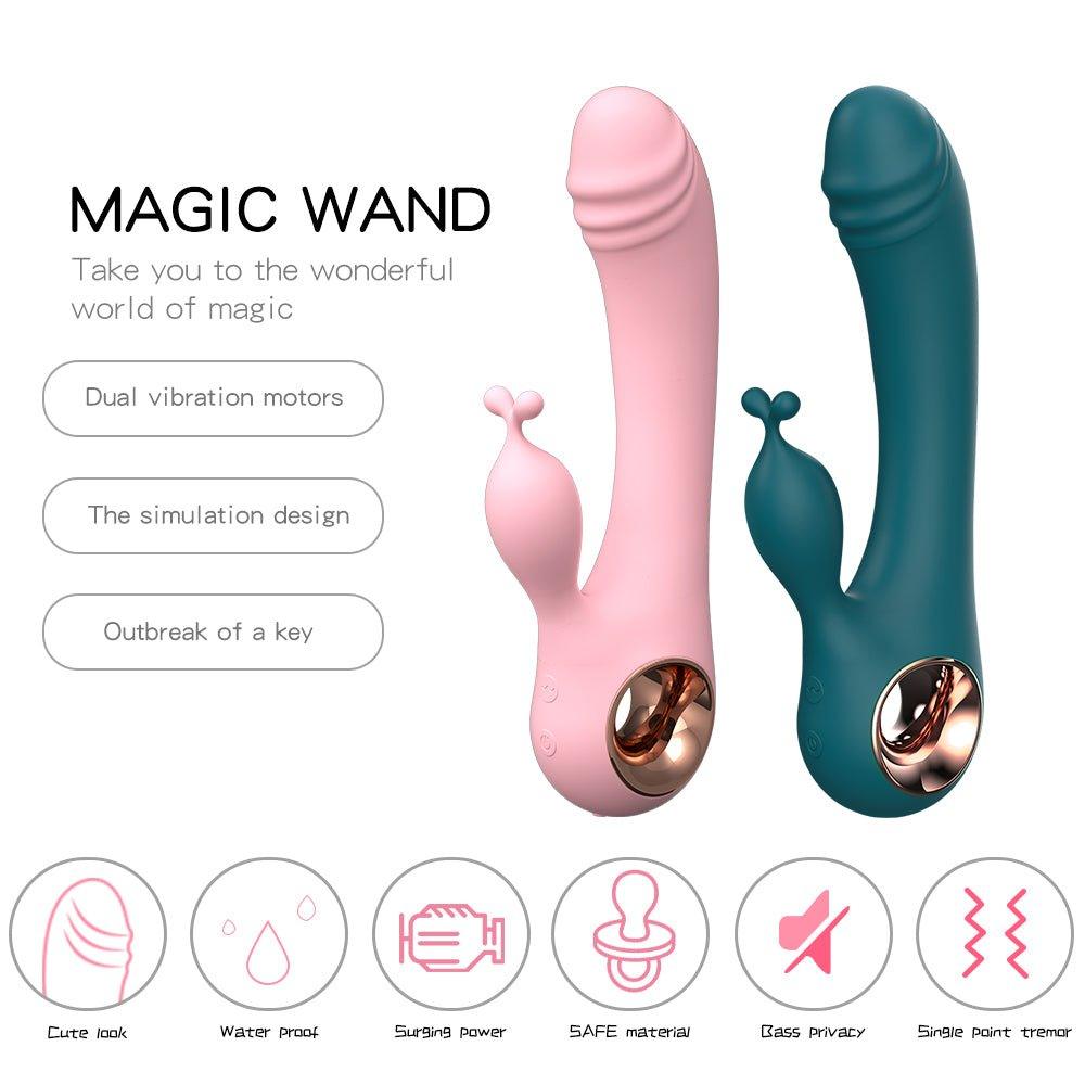 Rabbit Magic Wand Vibrator - alternate view