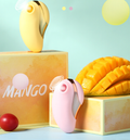 Mango Pie Sucking Pulse Vibrator - detail view