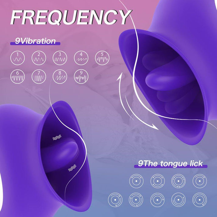9 Speed Clitoris Nipples Vibrator - extra detail view