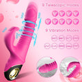 Rabbit Vibrator Automatic Telescopic Rotation G - Spot - detail view