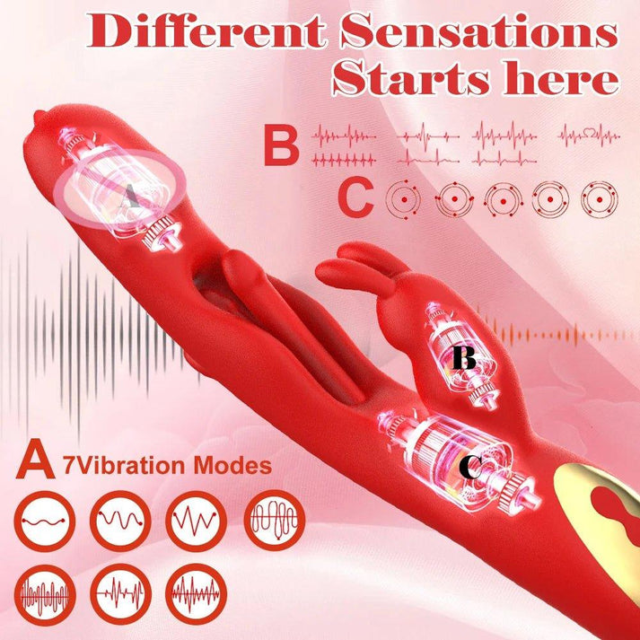 Clit G-Spot Stimulator Rabbit Vibrator for Women — view 2