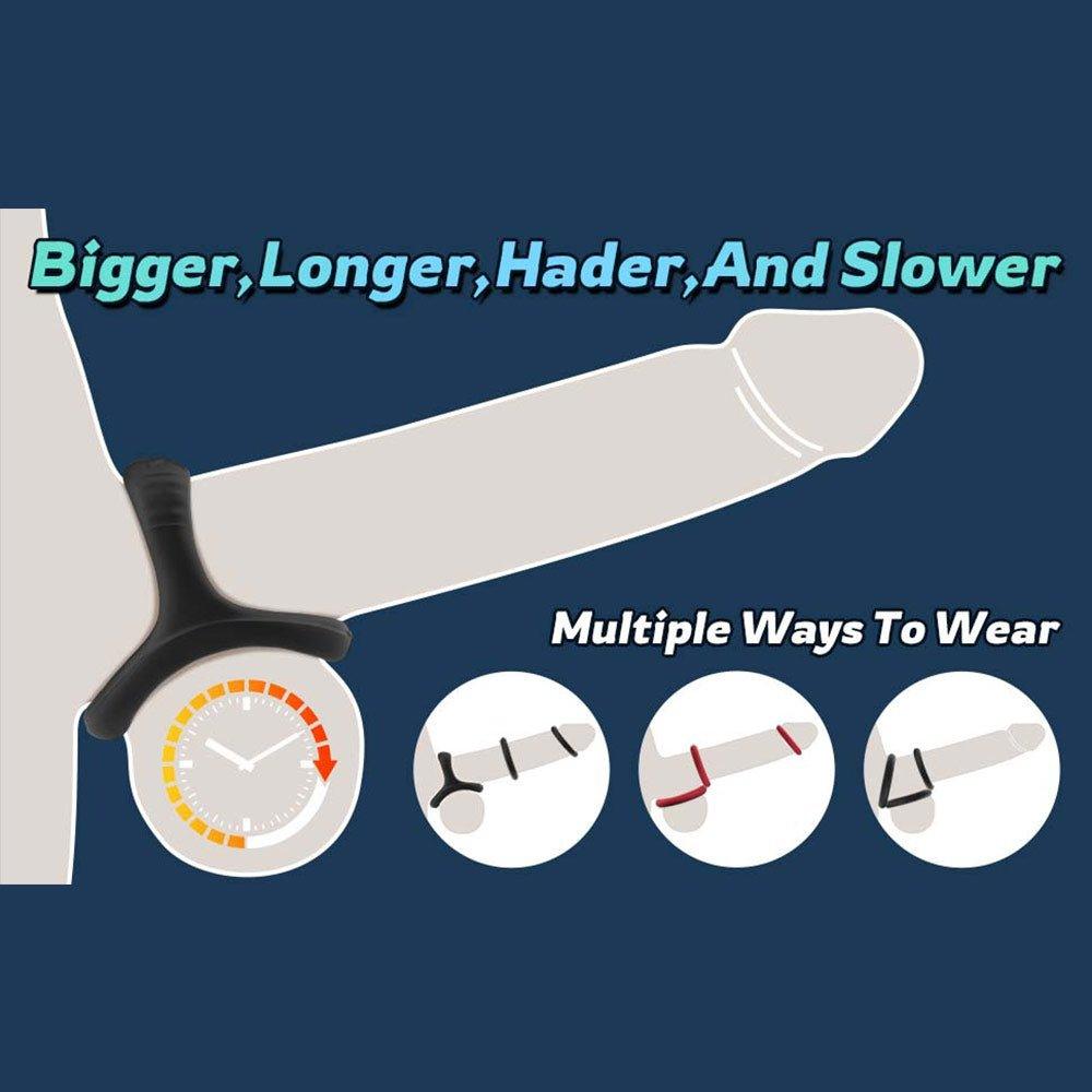 Classic Silicone Cock Penis Rings - product image