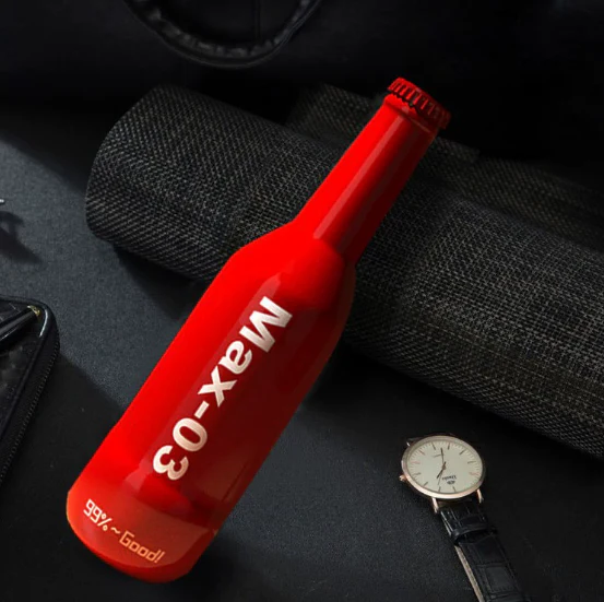 Beer Bottle - Shaped Airplane Cup Masturbator - alternate view