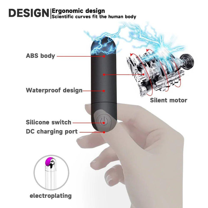 Mini Vibrating Egg G - Spot Clitoral Toy - alternate view