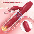 G Spot Telescopic Rotating Clitoris Vagina Stimulator - additional view