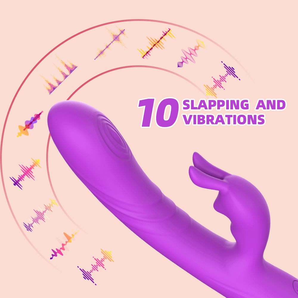 Rabbit Vibrator Female G Spot Clitoris Stimulator - detail view