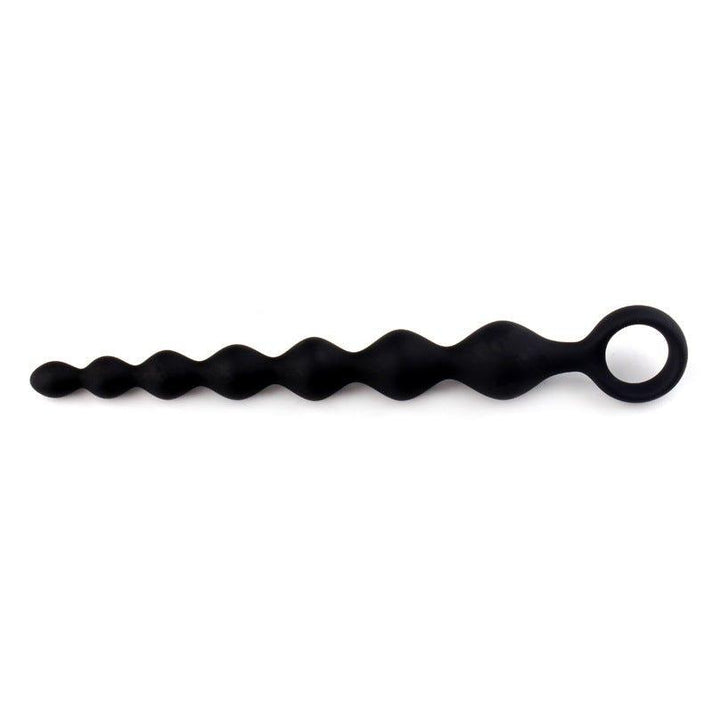 20CM Silicone Ball Butt Plug - detail view