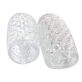9cm Transparent Male Masturbator - gallery image