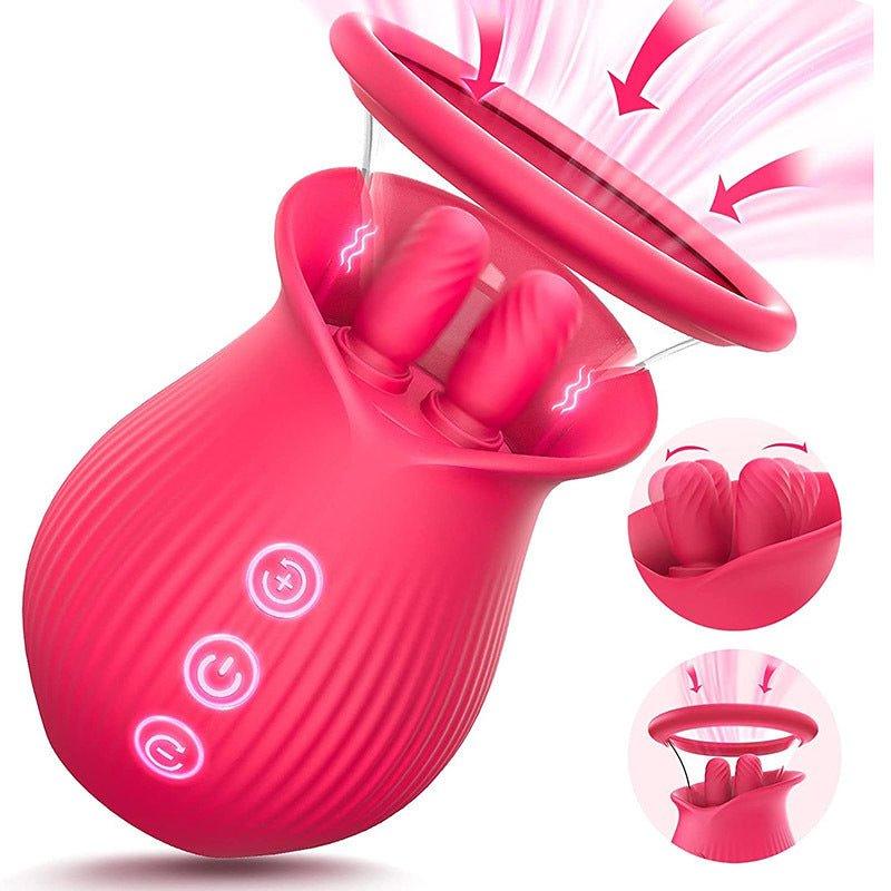 Detachable Clitoral and Nipple Suckers with 3 - in - 1 - alternate view