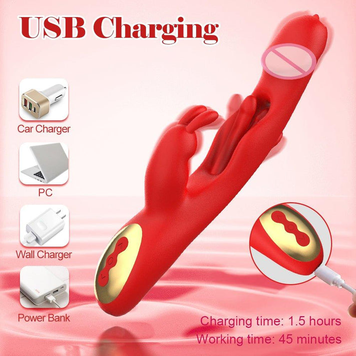 Clit G-Spot Stimulator Rabbit Vibrator for Women — view 4