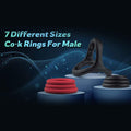 Classic Silicone Cock Penis Rings - detail view