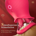 Detachable Clitoral and Nipple Suckers with 3 - in - 1 - detail view