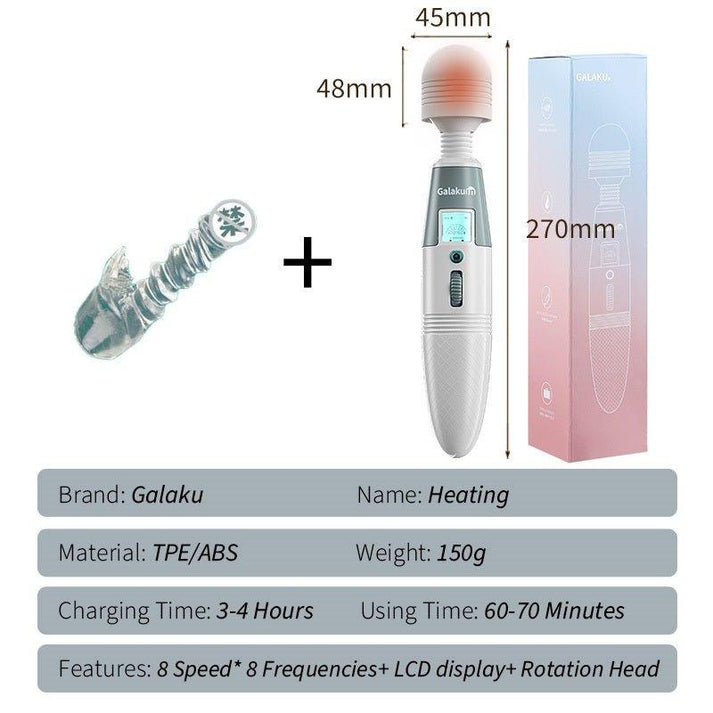 Galaku Magic AV Wand Vibrators — view 2