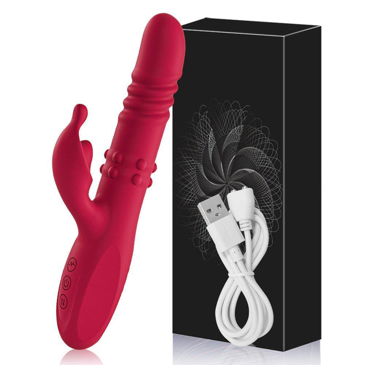 G Spot Telescopic Rotating Clitoris Vagina Stimulator — view 8