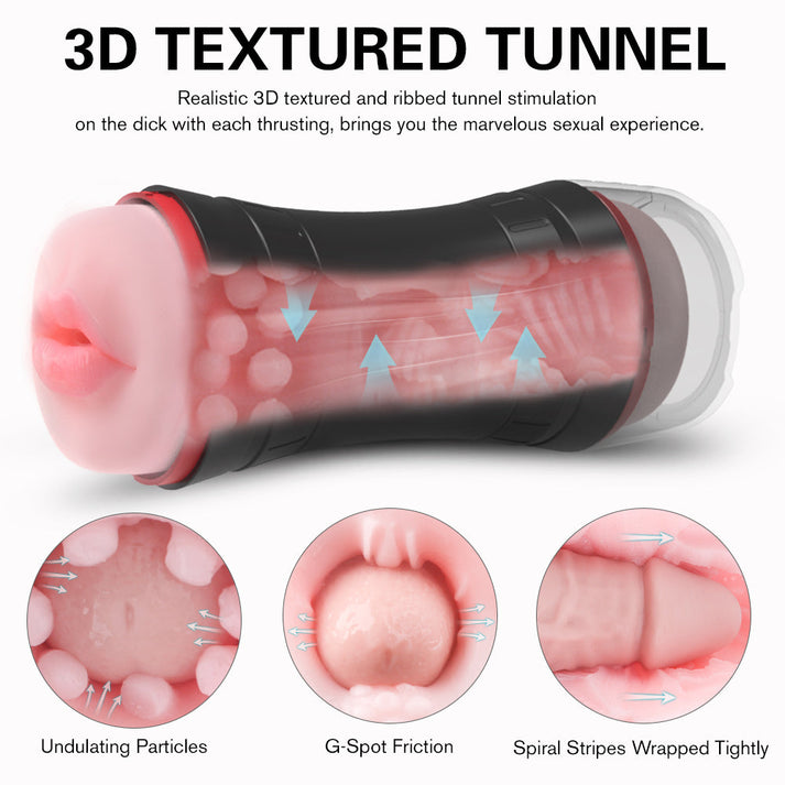 The double-ended design of the Masturbator offers a different experience — view 4