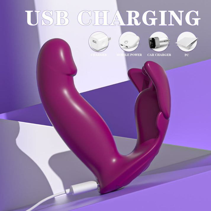 Butterfly - Shaped Wearable Self - Stimulation Device That - additional view