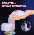 A Caterpillar - Shaped, Colorful Fluorescence Dildos - alternate view