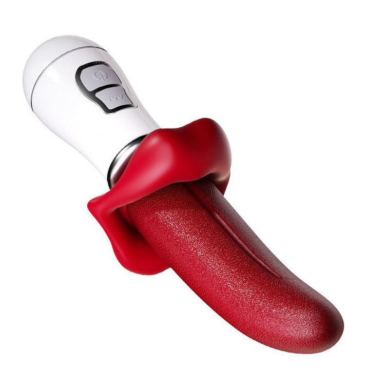 Tongue Licking Vibrator for Women, Realistic Tongue-Style Clitoral Stimulator Egg