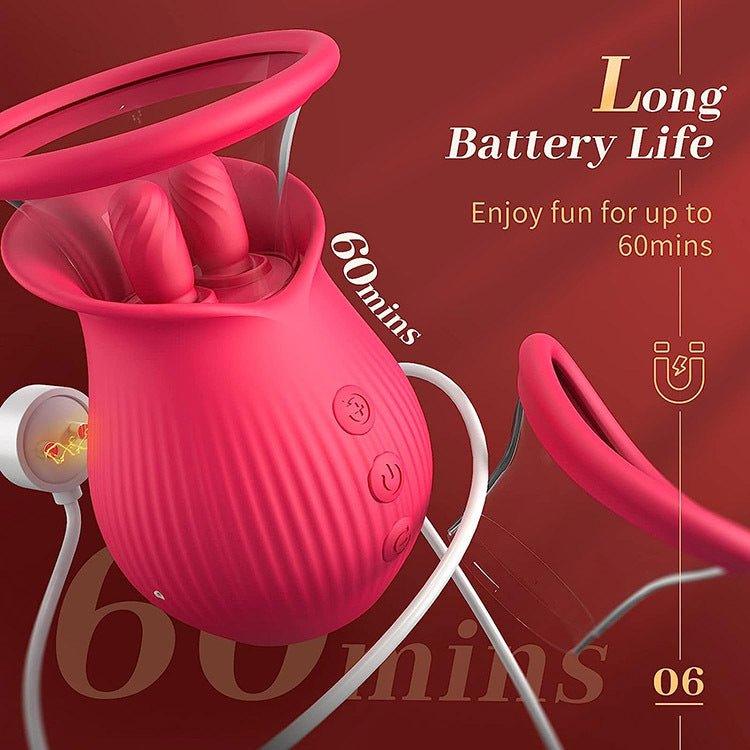 Detachable Clitoral and Nipple Suckers with 3 - in - 1 - product detail image
