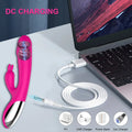 10 Speed Dildo Rabbit Vibrator Dual Vibration - extra detail view