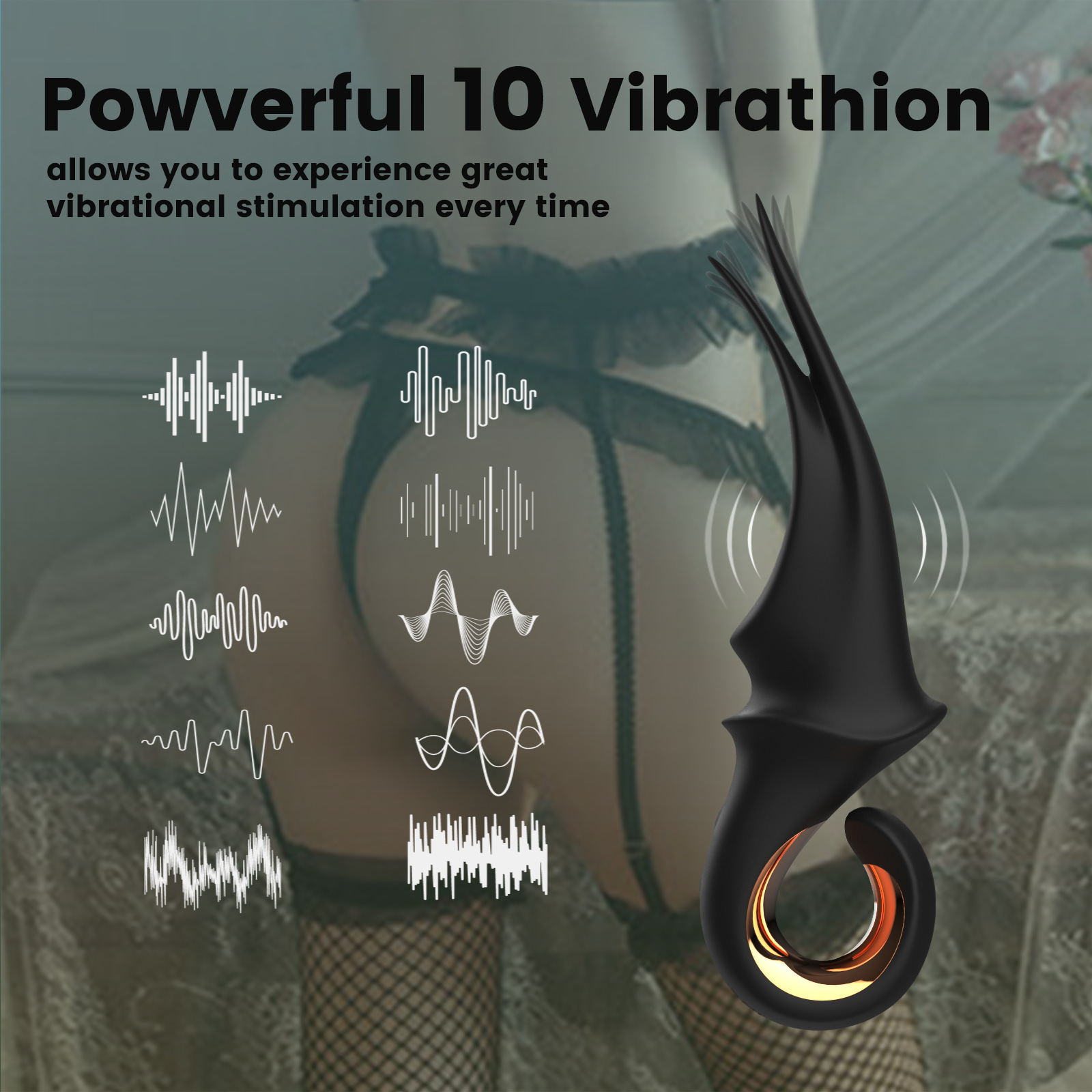 10 Modes G - Spot Vibrator Unique Design Vibrating - gallery image