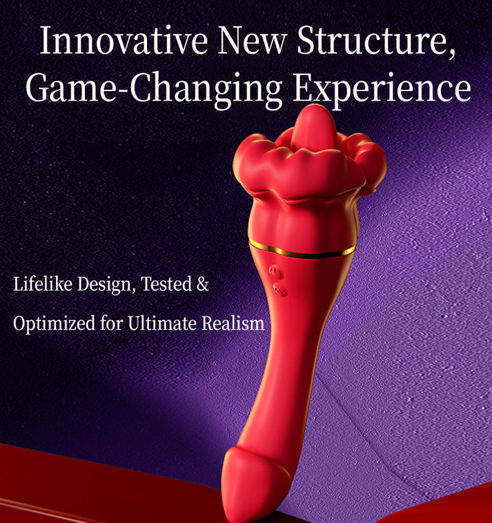 Lips-Shaped Dual-Action Vibrator — view 8