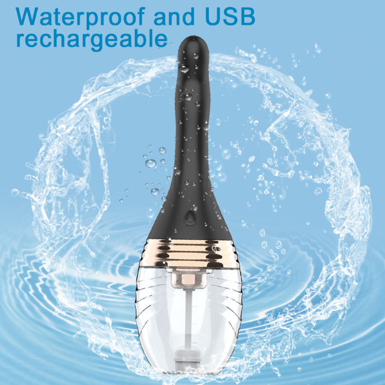 Electric Water Spray Vibrating Enema for Anal - additional view