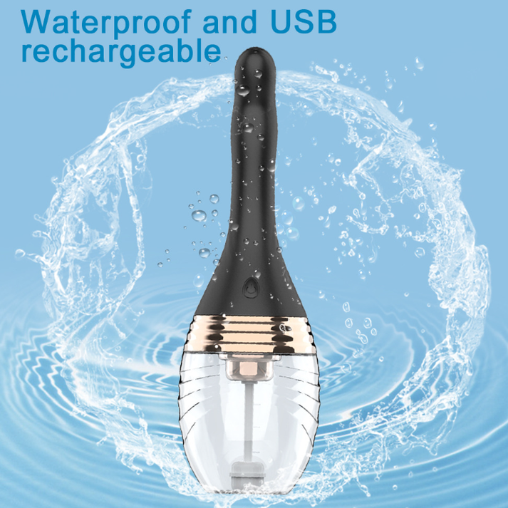 Electric water spray vibrating enema for anal — view 3