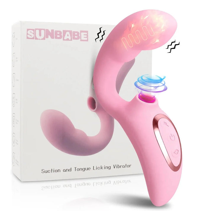 15 Modes Heating Clitoral Sucking Vibrator