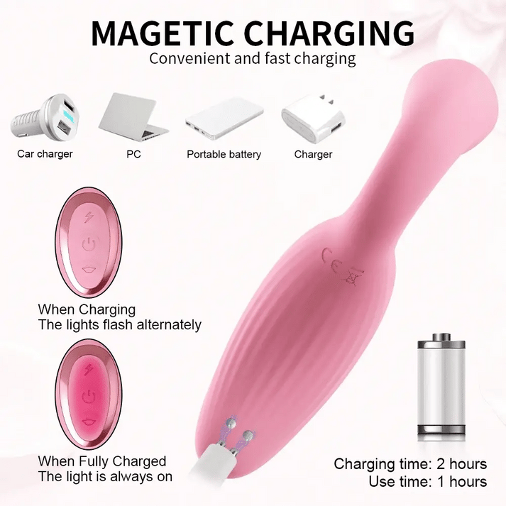 15 Modes Heating Clitoral Sucking Vibrator — view 3