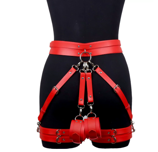 Leather binding wrist restraints
