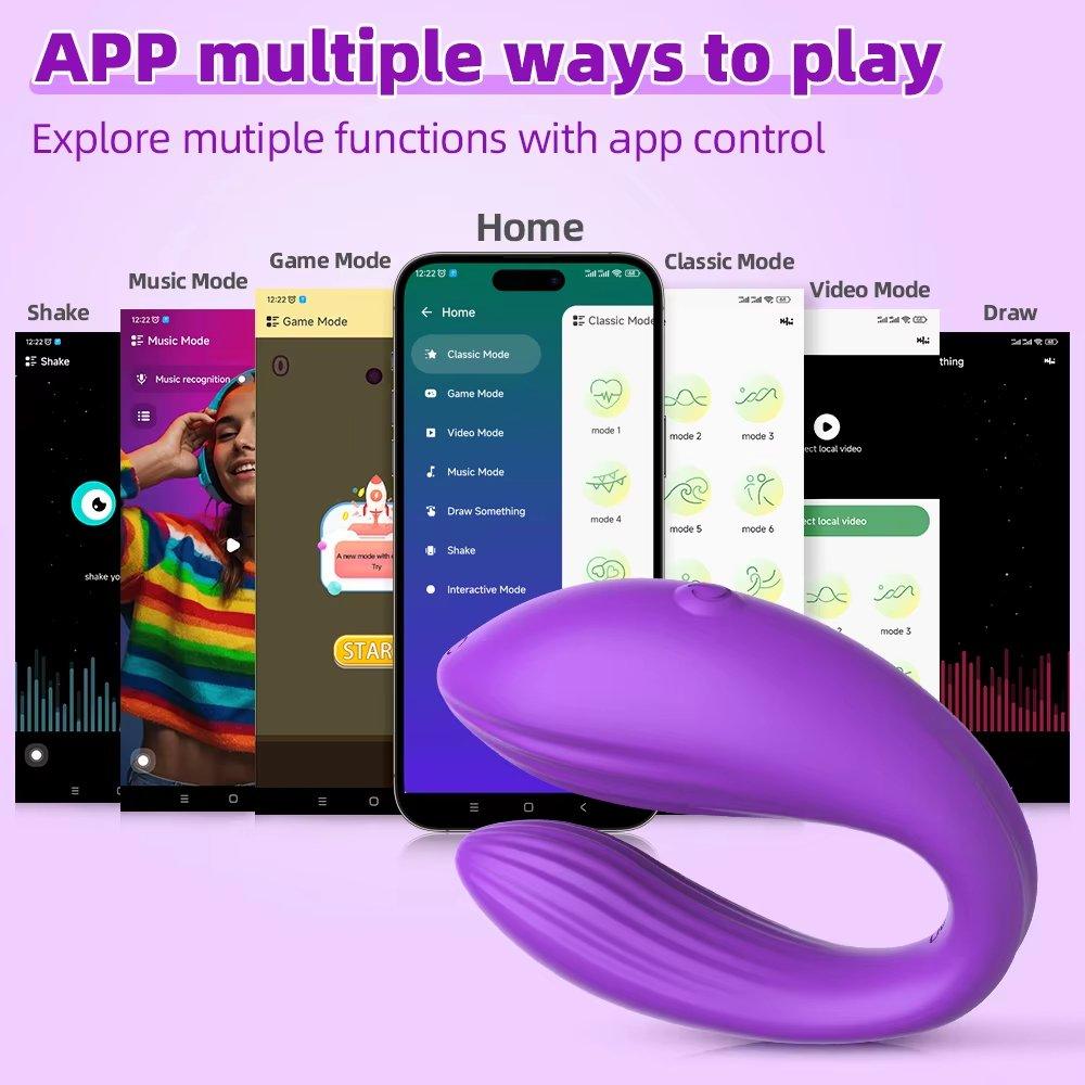 APP Bluetooth Remote Control Vibrators - alternate gallery view