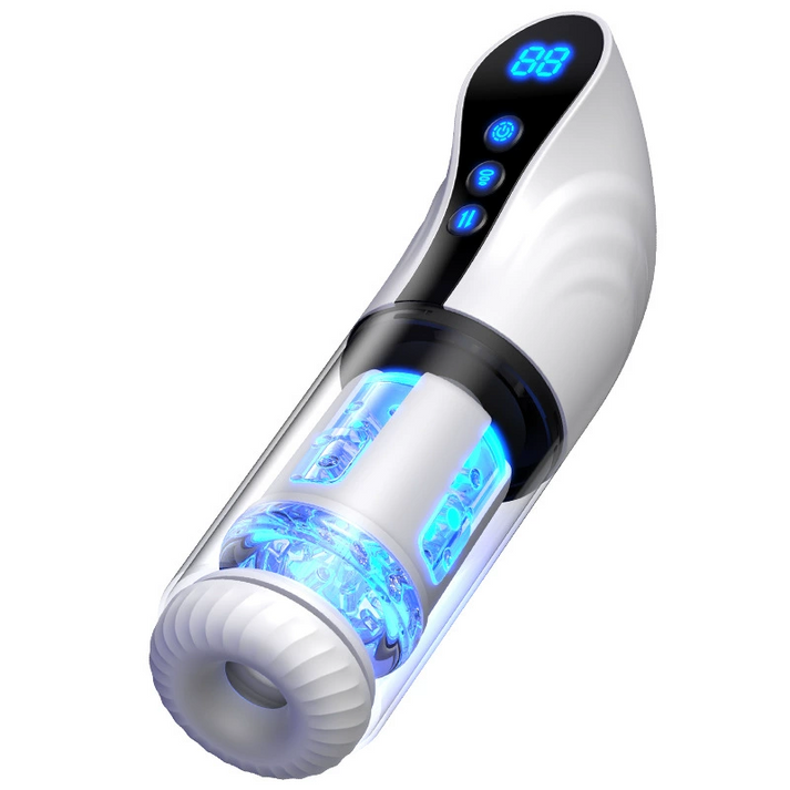 3 in 1 Automatic Men Masturbator with LCD Display Male - gallery view
