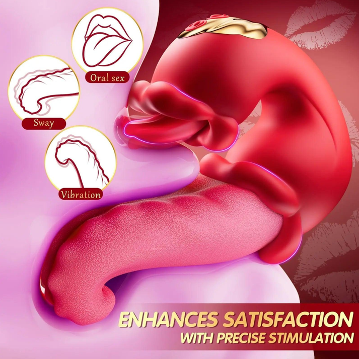 Tongue Swing Thrusting Vibrators