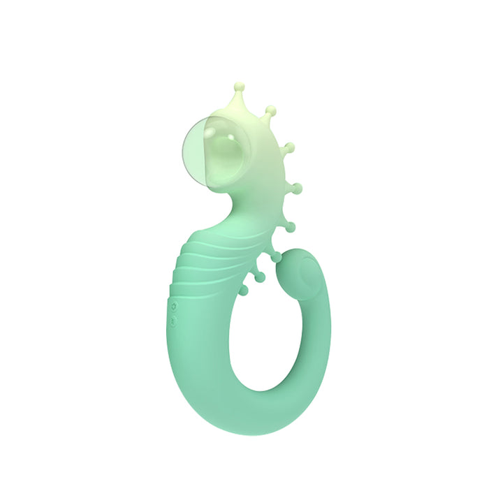 Arc Vibration Ball, Unique Seahorse-Shaped Design, Double-Headed Structure for Versatile Stimulation