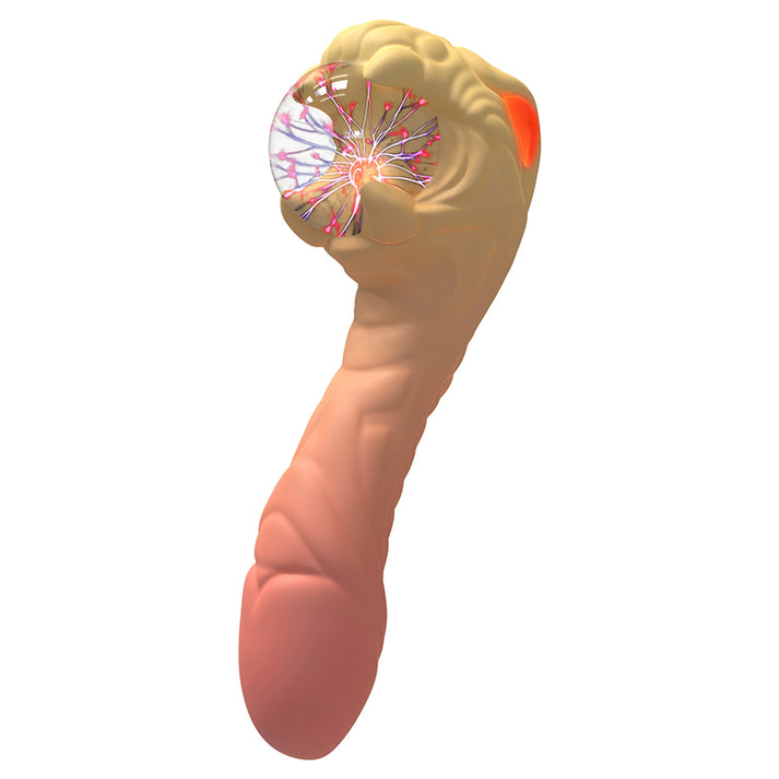 Dual-head Vibrating Ball with Serpentine Arc, Powerful Vibration & Heating Function