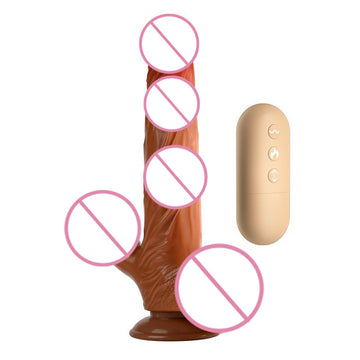 King Kong Rabbit Remote Control Vibrator, 12 Variable Frequency Modes with Thrusting, Swinging & Warming Functions