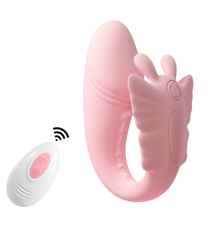 Remote Control Silent Waterproof Wearable Butterfly Vibrator, Female Clitoral Stimulator