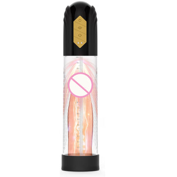 Electric Training Masturbator with 5 Vacuum Suction Modes & Water-Resistant Design