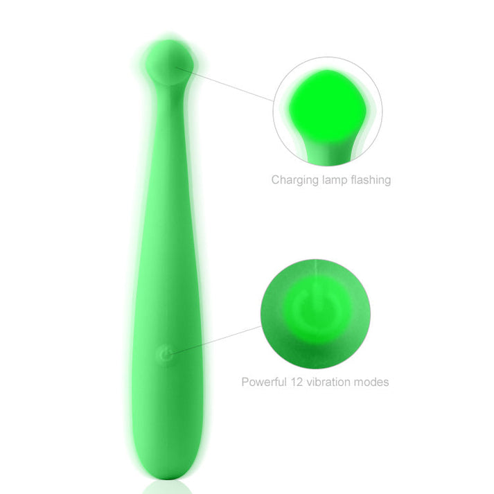 Rechargeable Sprout Vibrator - additional view