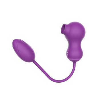 7-Speed Vibration & Suction Vibrator - Clitoral Stimulation, Discreet Foreplay Toy