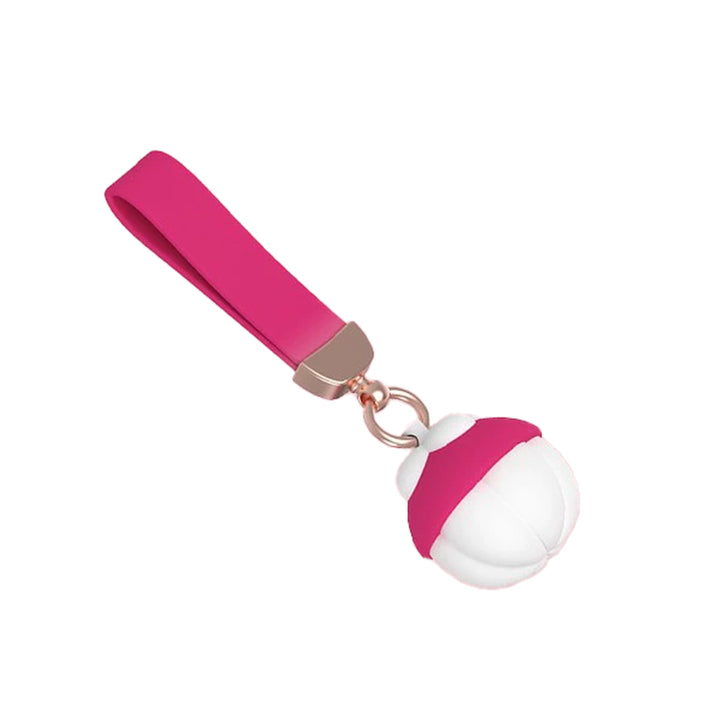 Small mangosteen-shaped silicone vibrating egg