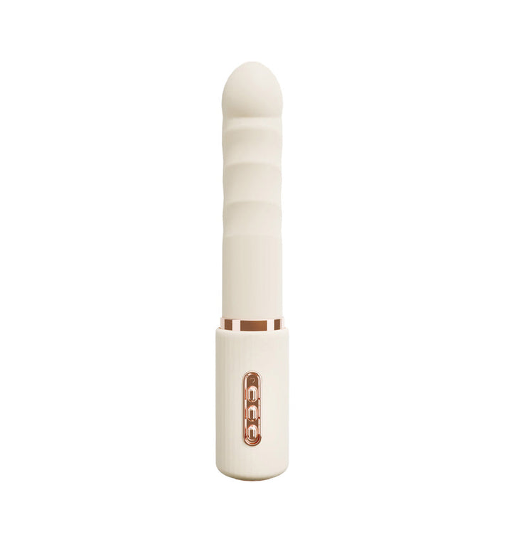 Multi‑Speed Telescopic Vibrator with Remote Control • For Adult Use