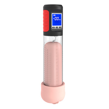 Smart Training Masturbator with LCD Display, 9 Vibration Modes & 6 Suction Modes
