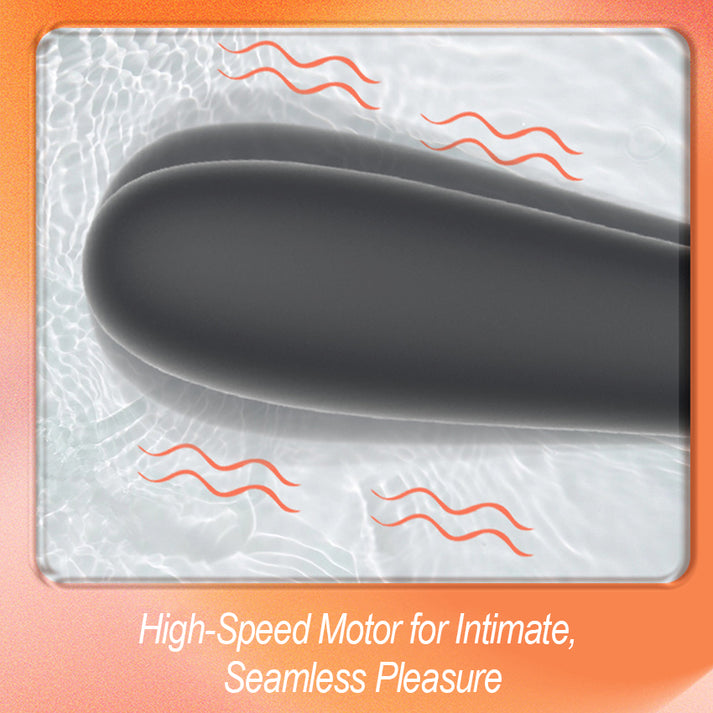 KISSEN Mini Silicone Vibrator with Stimulation Modes — view 3