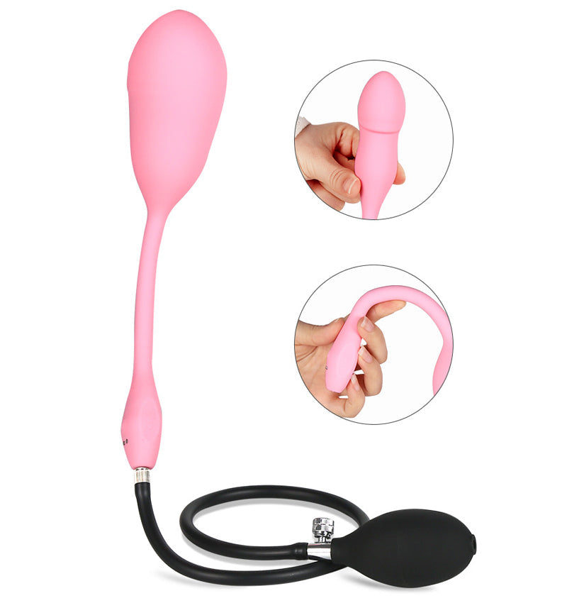Wearable Remote - Controlled Vibrator with Inflatable - product image