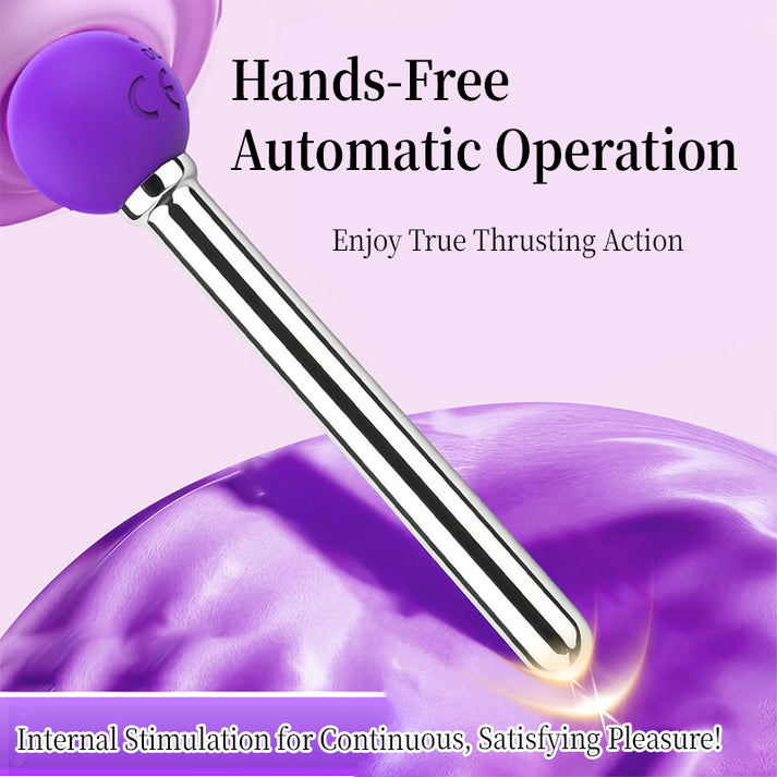 Silent Anal Vibrator with Pull Beads, Multi-Speed Powerful Vibration for Women — view 7