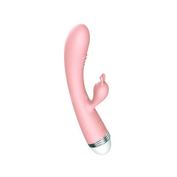 Rechargeable Female Vibrator with Streamlined Curved Silhouette, 10 Vibration Modes, Daily Waterproof Construction & Body-Safe Smooth Material